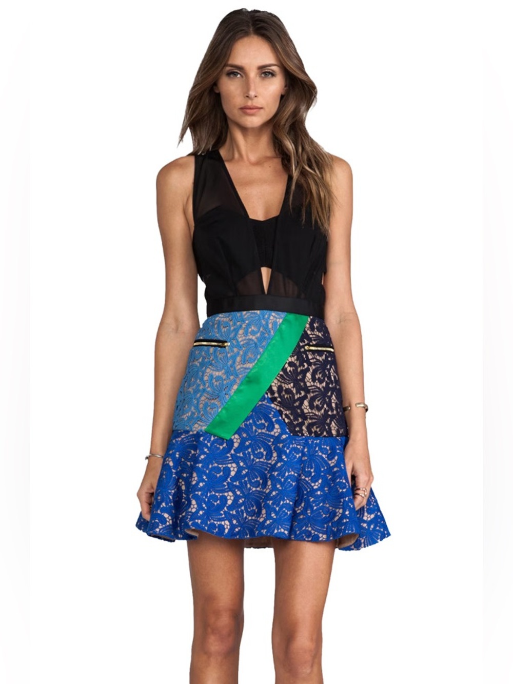 Self portrait mini dress